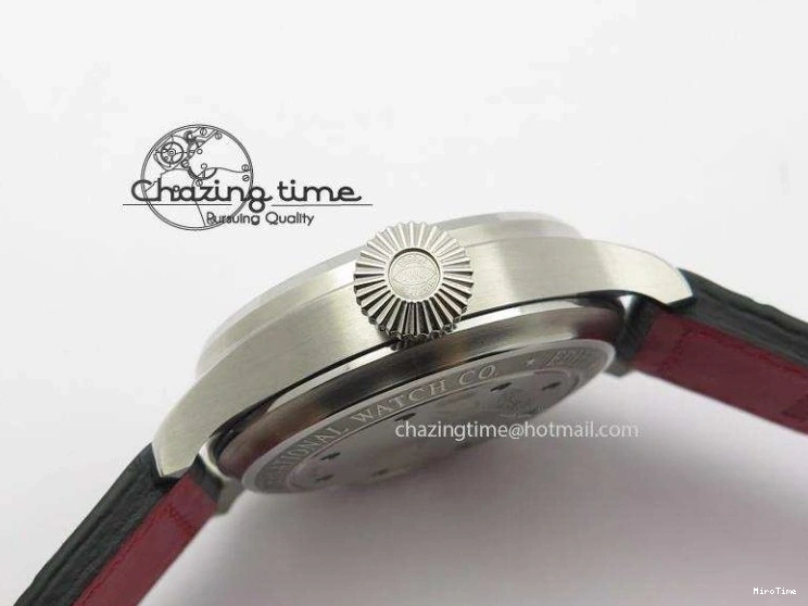 MIROTIME 0509 RelaxedFit Big Pilot Real PR IW500435 “Muhammad Ali” ZF Best Edition On Black Leather Strap A 7295